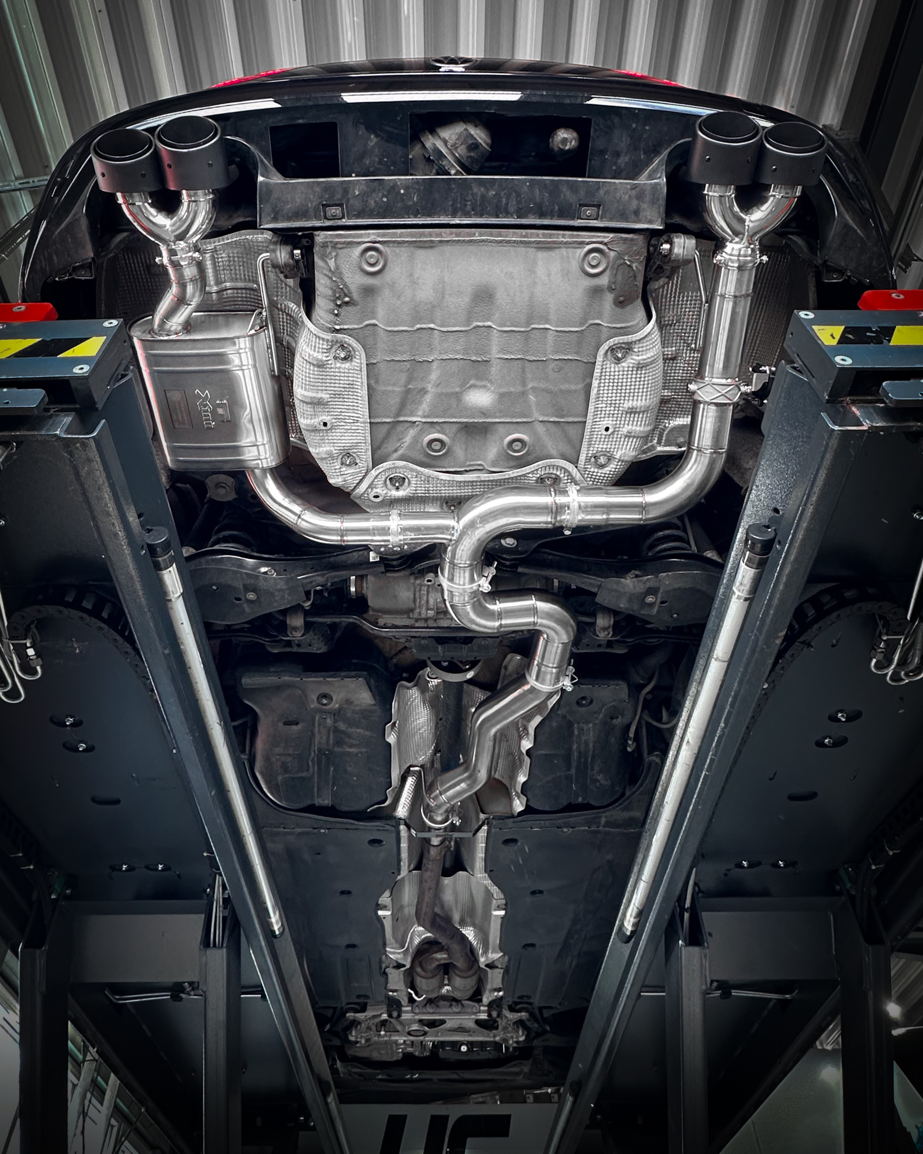 EGO-X Abgasanlage 3,5" Golf 8R Variant  (mit ECE*)