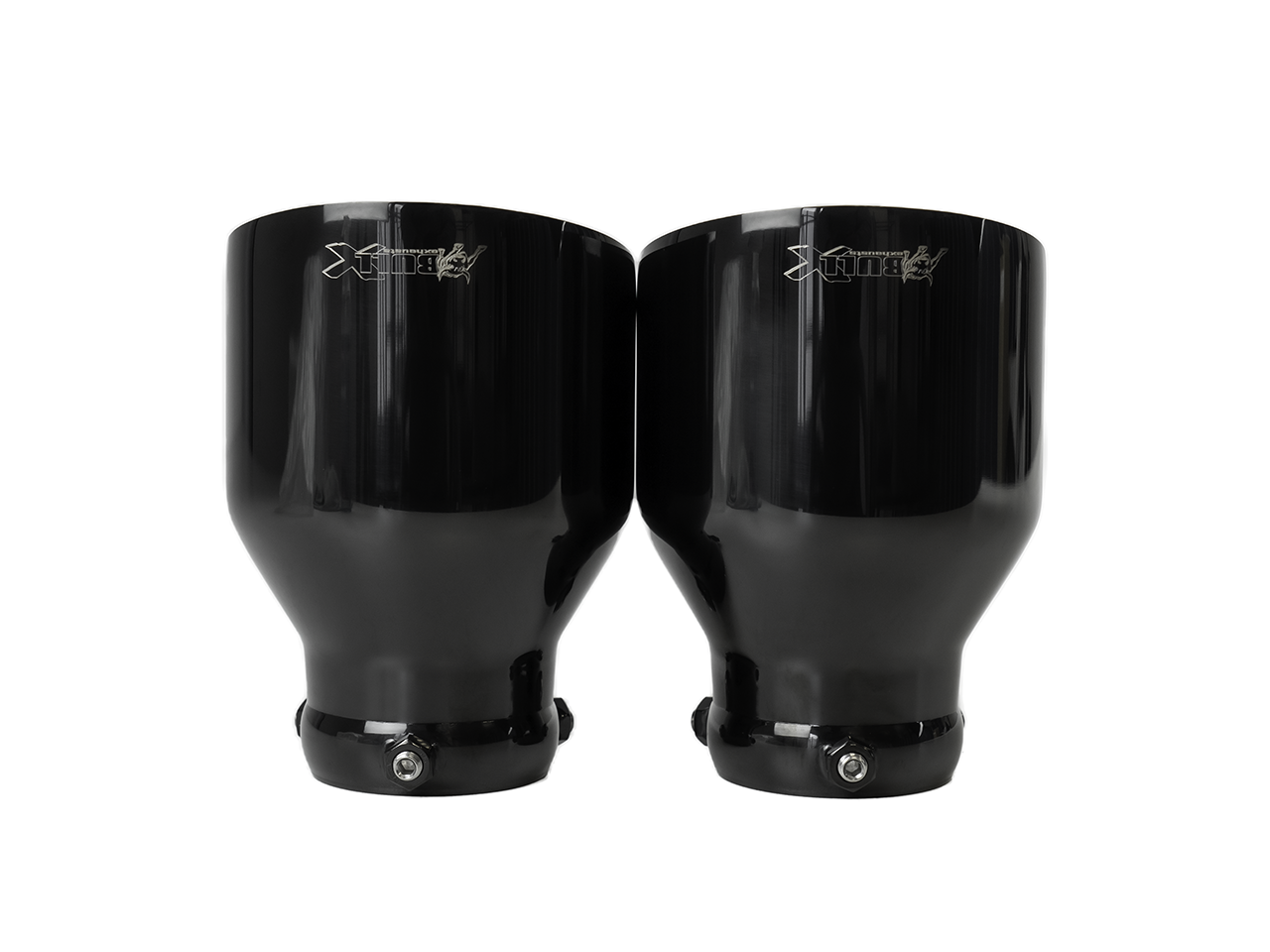 Bull-X Endrohrset: Typ 1 scharf schwarz