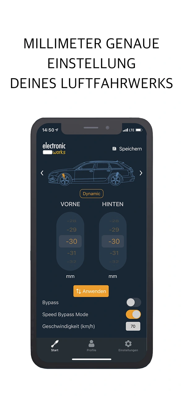 Air Suspension Control inkl. App Steuerung Audi Q7 4M