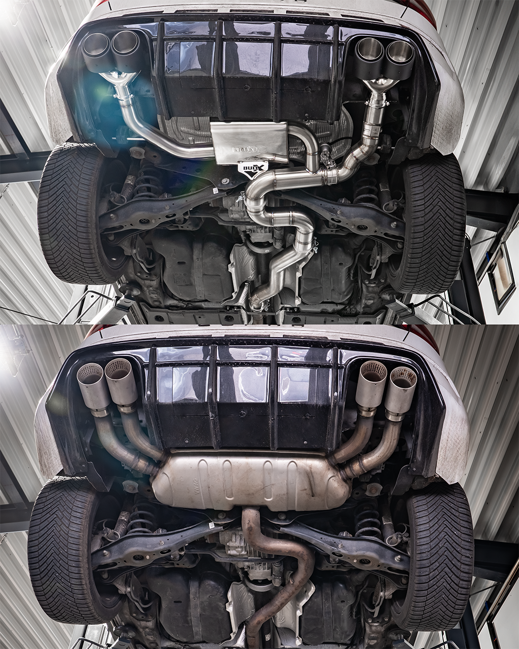 EGO-X Abgasanlage 3,5" Cupra Ateca 300PS (mit ECE*)