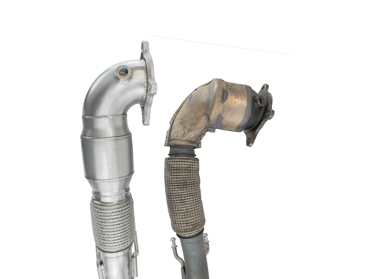Bull-X Downpipe 3"/ 3.5" Oberteil VAG 1.8-2.0 T(F)SI (mit ECE*)