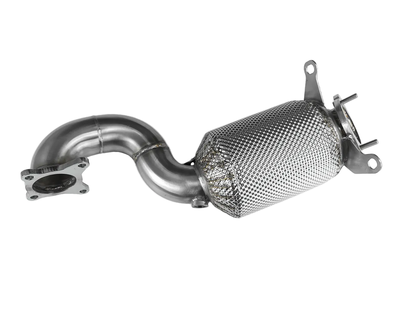 Bull-X Downpipe 2,5" VAG 1.4 T(F)SI 122/125PS ohne Kompressoraufladung (mit ECE*)