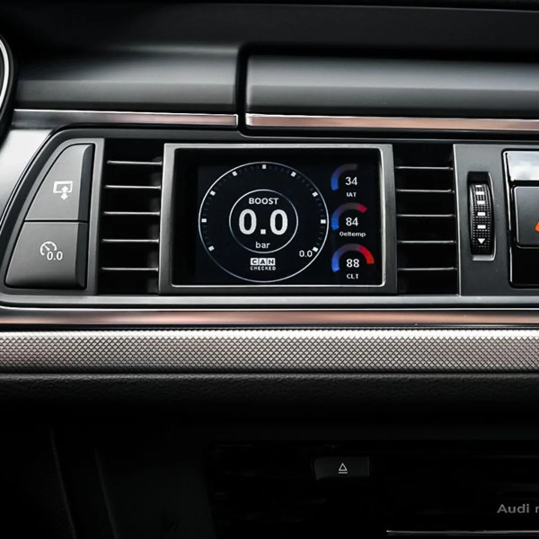 CANchecked Display MFD28 Gen2 für VW Golf MK4 FL R32/ Bora