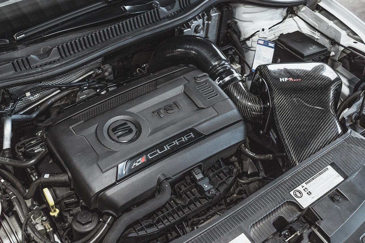 HFI Carbon Air Intake Kit Gen.3 VAG 1.8 TSI (Polo 6C GTI, Ibiza Cupra 6P, A1/S1 8X)