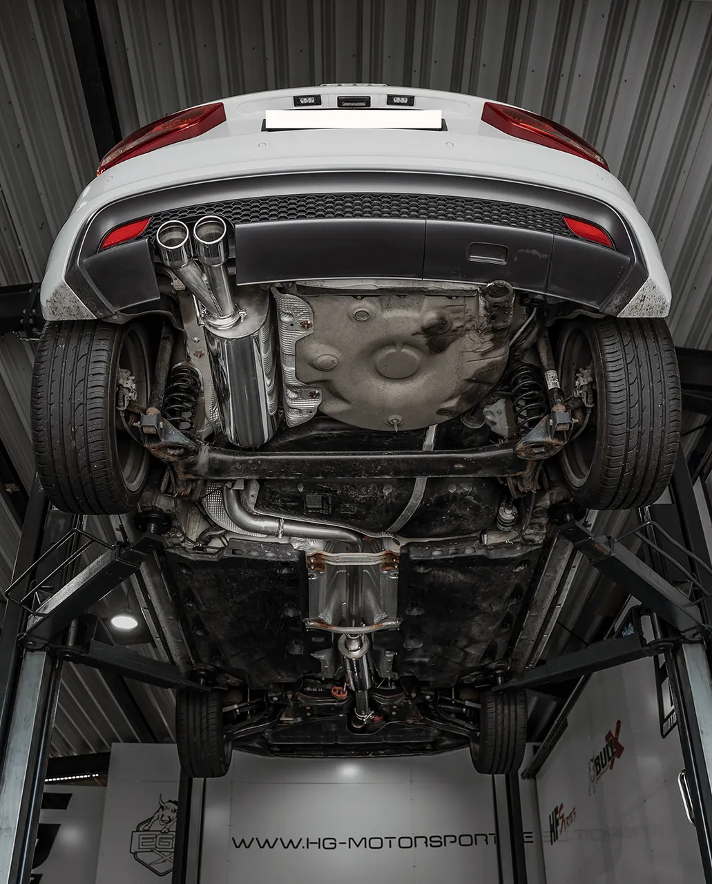 Bull-X Abgasanlage 2,5" VAG 1.2-1.4 T(F)SI (z.B. A1 8X, Ibiza 6J, Polo 6R)