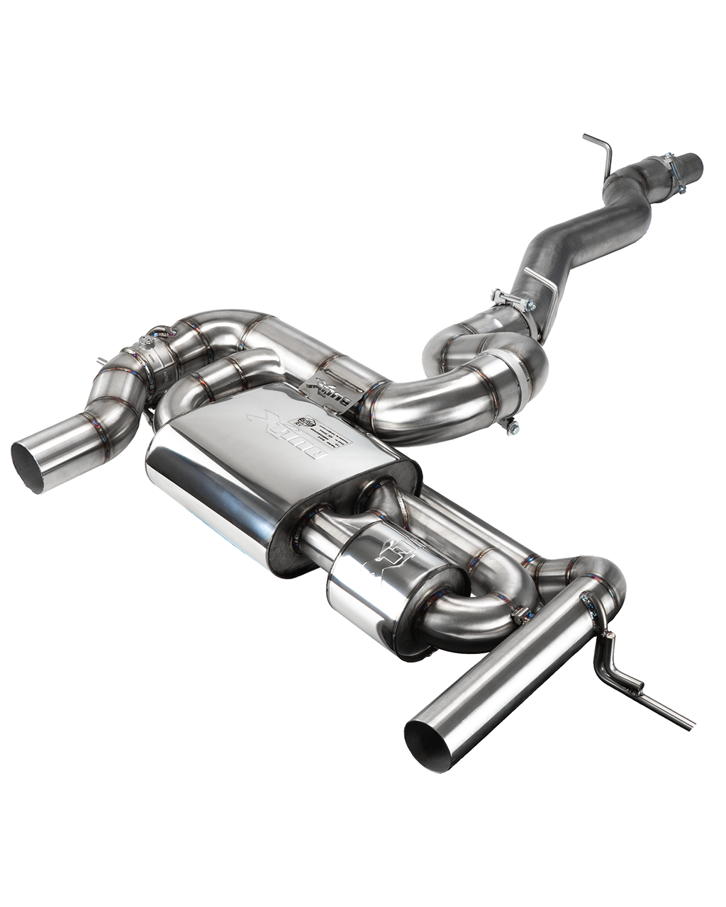 EGO-X Abgasanlage 3,5" Audi TT 8S quattro 230PS