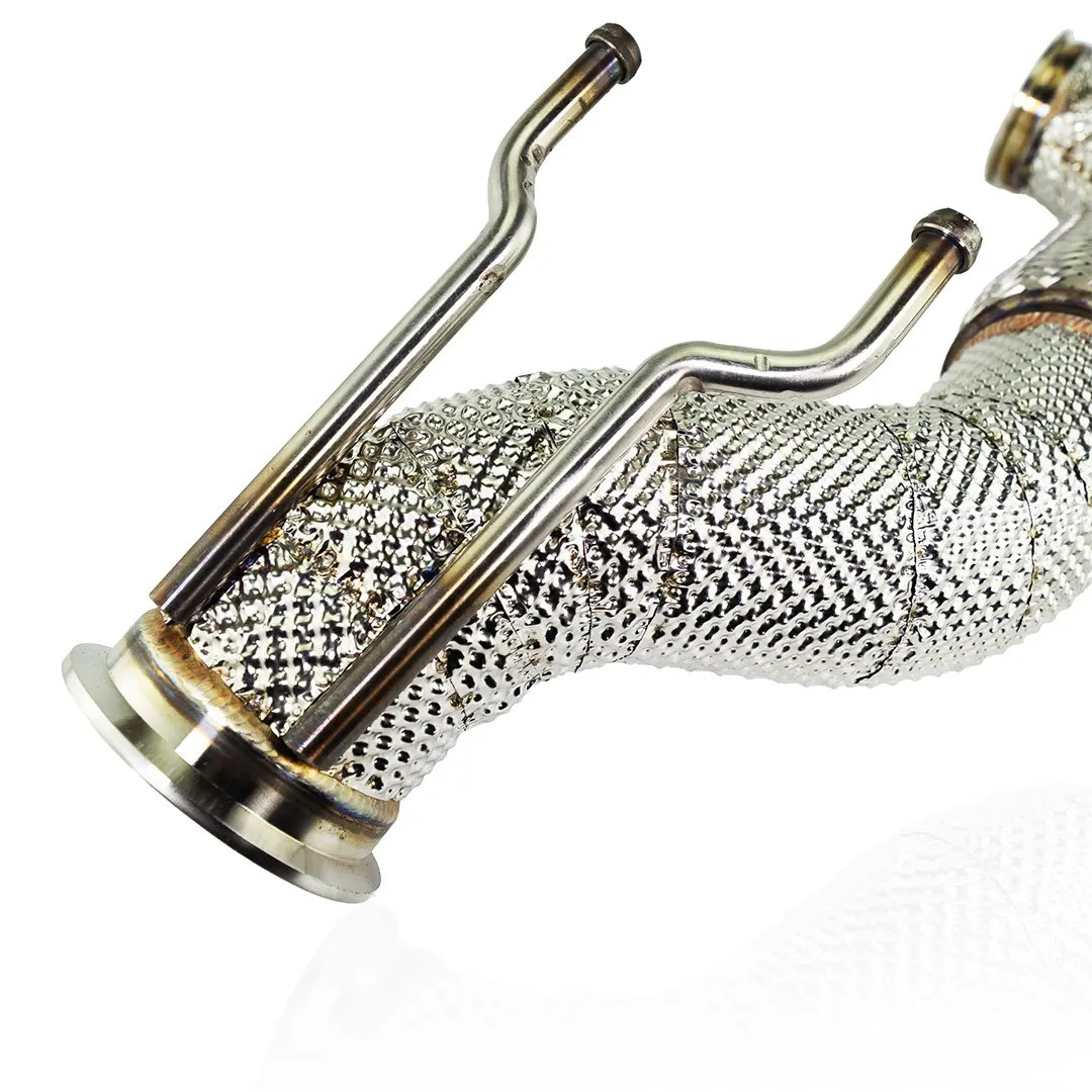 2.0 TFSI EA113 3 Custom Downpipe für Thor 655 Turbo BAR-TEK®