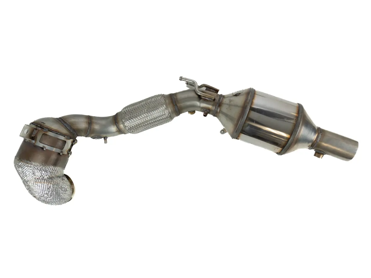 HJS ECE Downpipe VAG 2.0 T(F)SI EA888 Gen.3 FWD OPF (z.B. Golf 7 TCR) 90821160