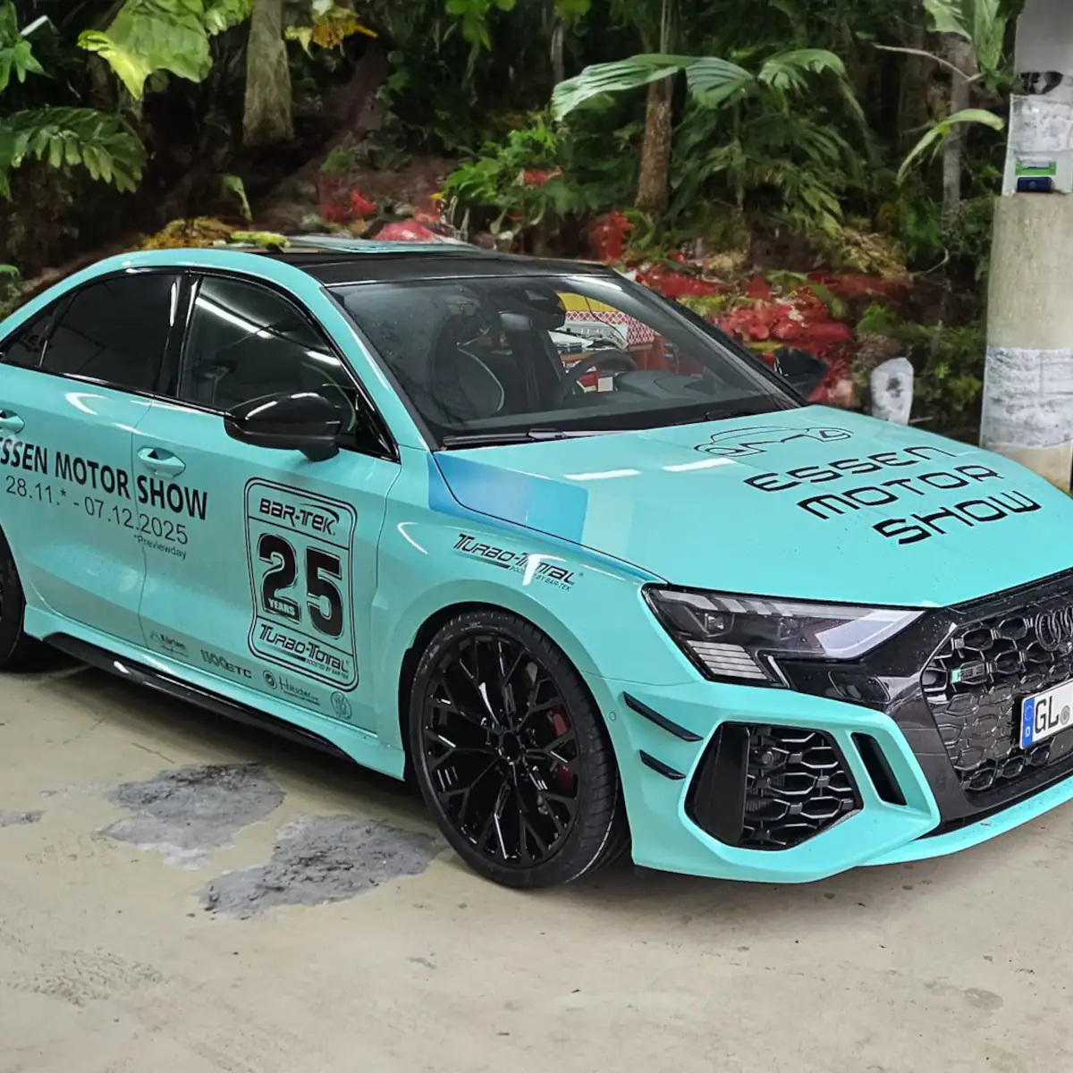 BAR-TEK® Jubi 25 Startnummer transparent