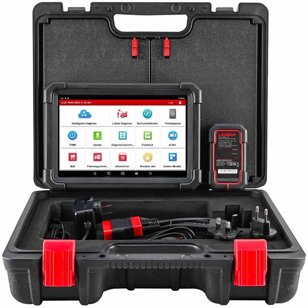 LAUNCH X431 PRO-Line 3 Elite – Profi-Diagnosegerät mit CAN-FD, DoIP & Online-Codierung