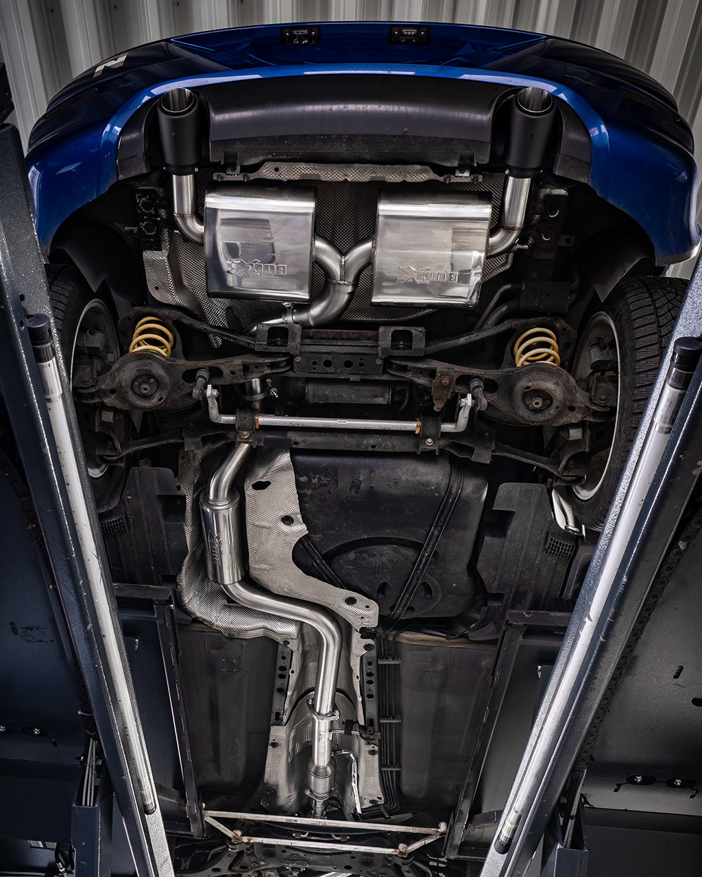 Bull-X ECE Abgasanlage 3" Y-Style Volvo C30 T5 FWD 220/230PS