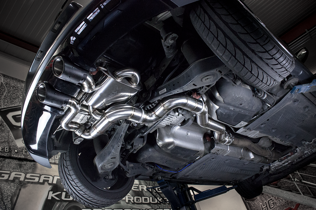 EGO-X Abgasanlage 3,5" VW Golf 6 R 256/270PS (mit ECE*)