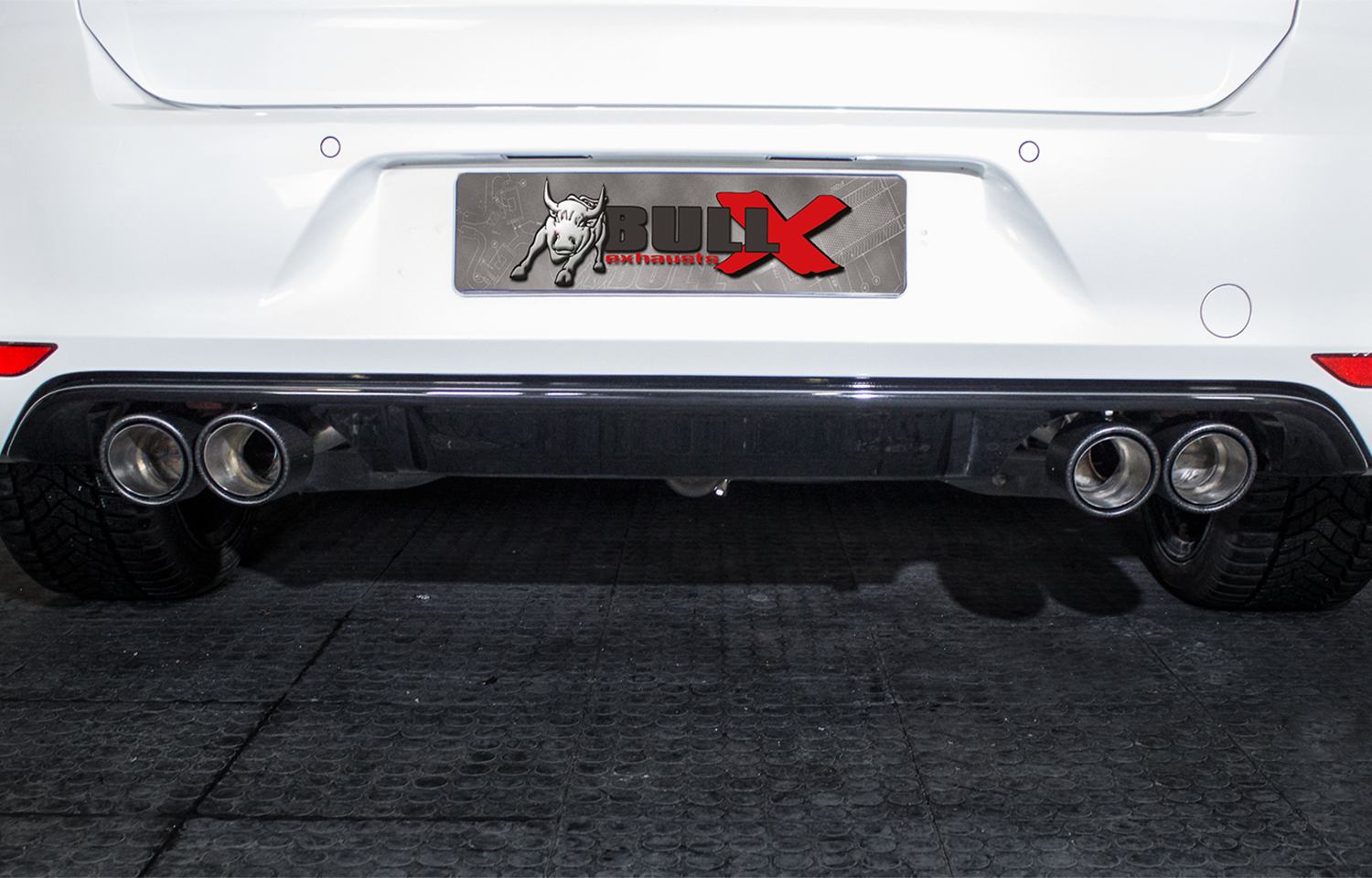 Bull-X Endrohrset Y-Style: Typ 19 Carbon versetzt