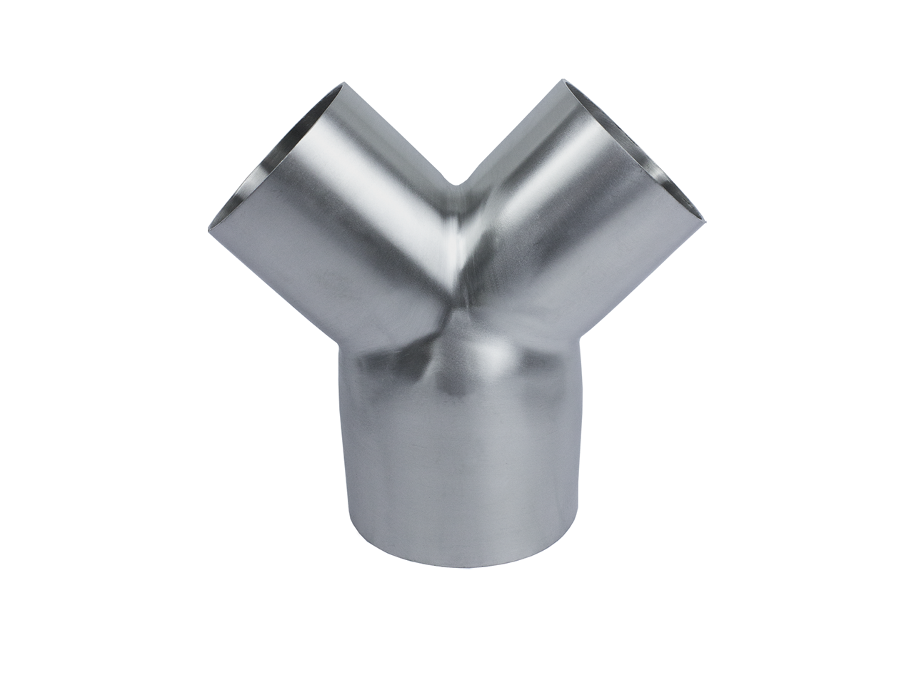 Edelstahl Y-Stück 2mm Wandstärke