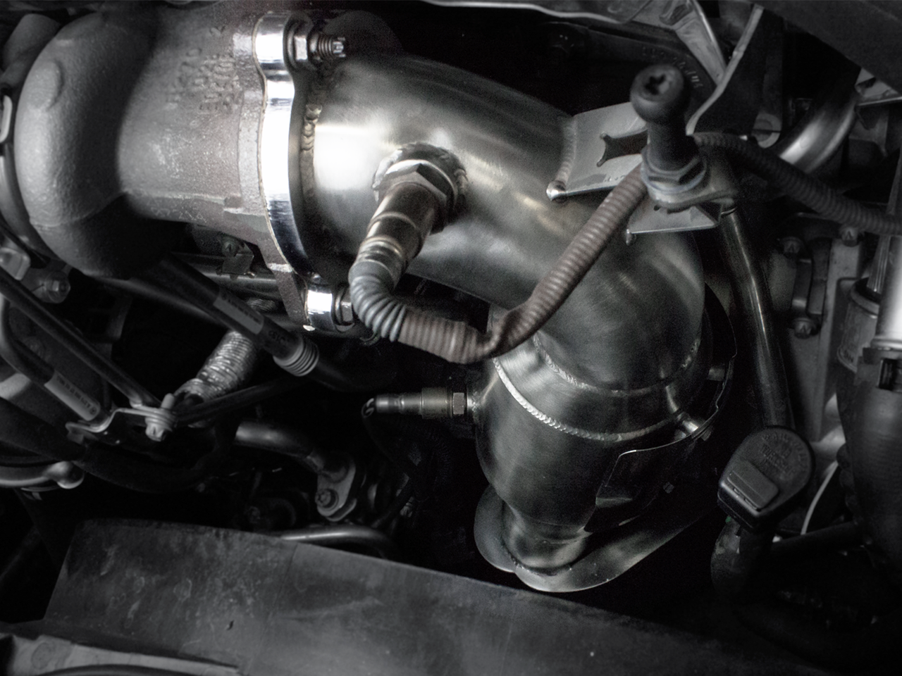 Bull-X Downpipe 3" Mercedes A200/A250 W176, CLA200/CLA250 C117