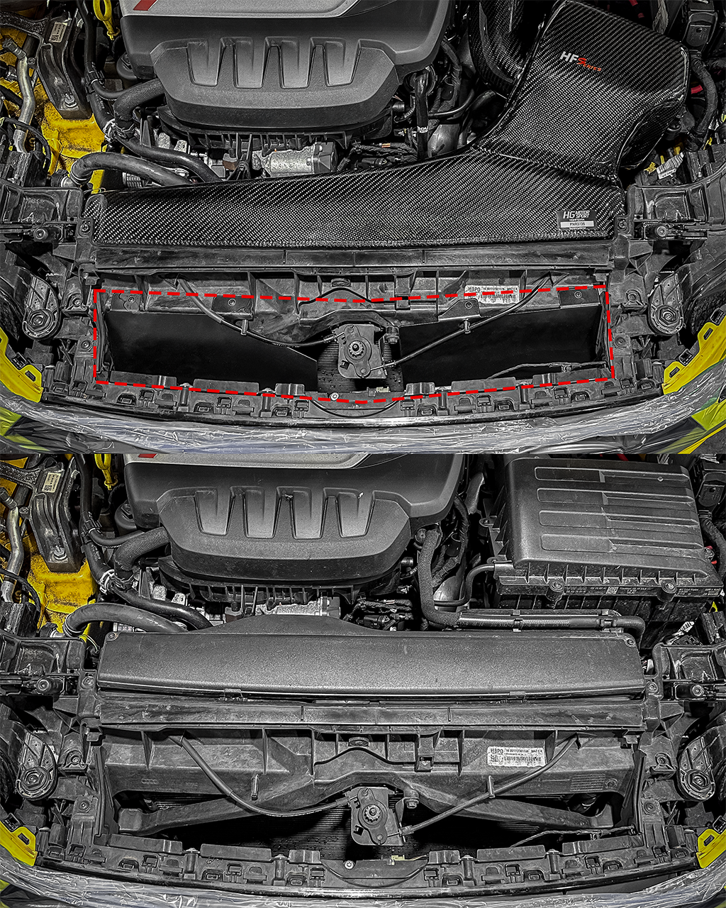 Luftleitblech HF-Series Golf 7, Leon 5F, A3 8V, TT 8S alle Modelle