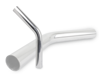 Alu-Rohr 45° 19-102mm x 350mm