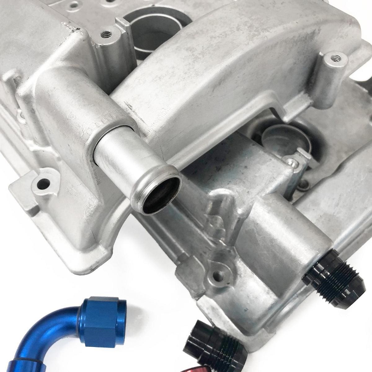 VR6 12V Adapter Ventildeckel Motorentlüftung Dash 10 BILLET