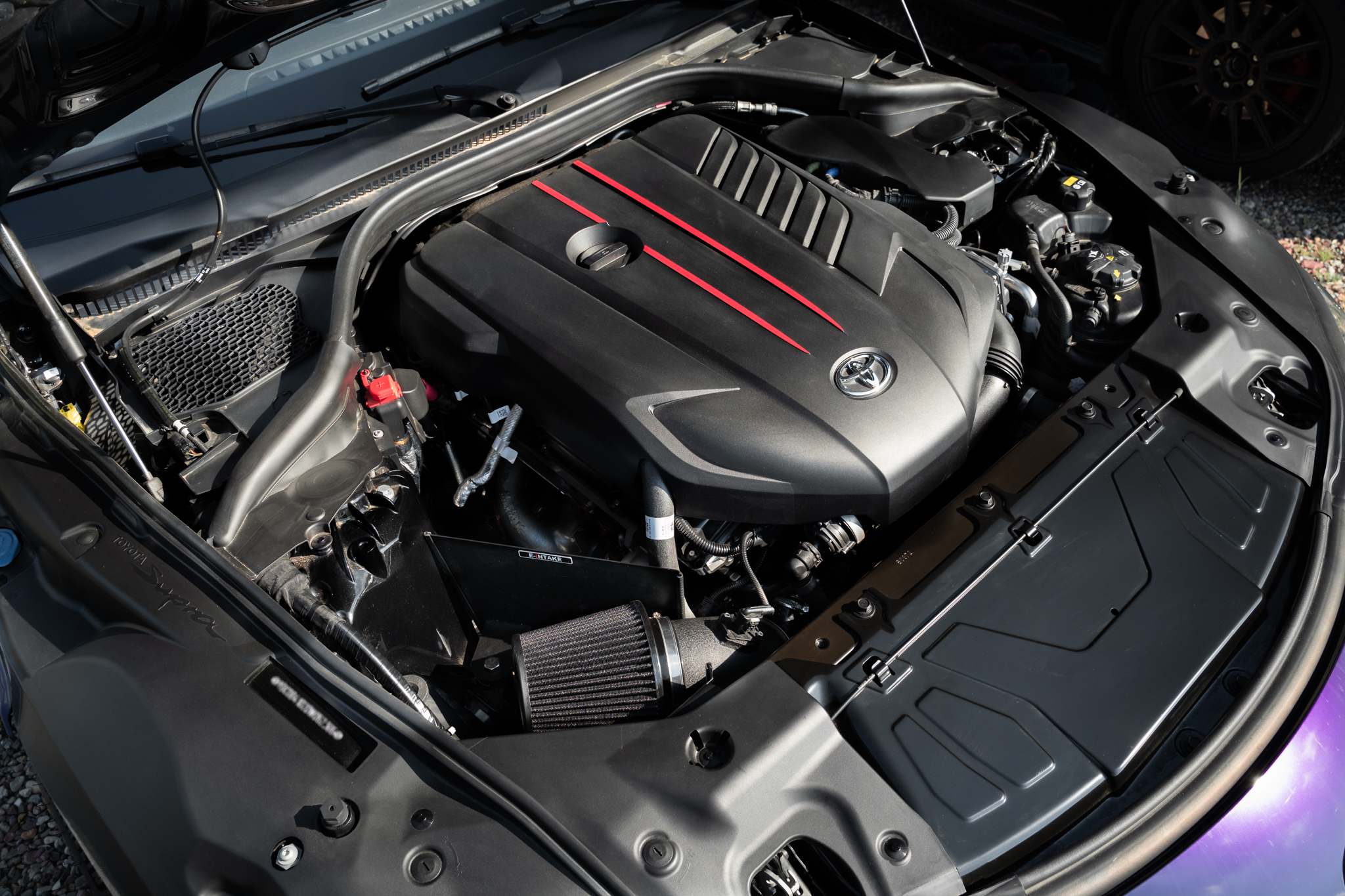 Open E-INTAKE - Supra MK5 3.0L