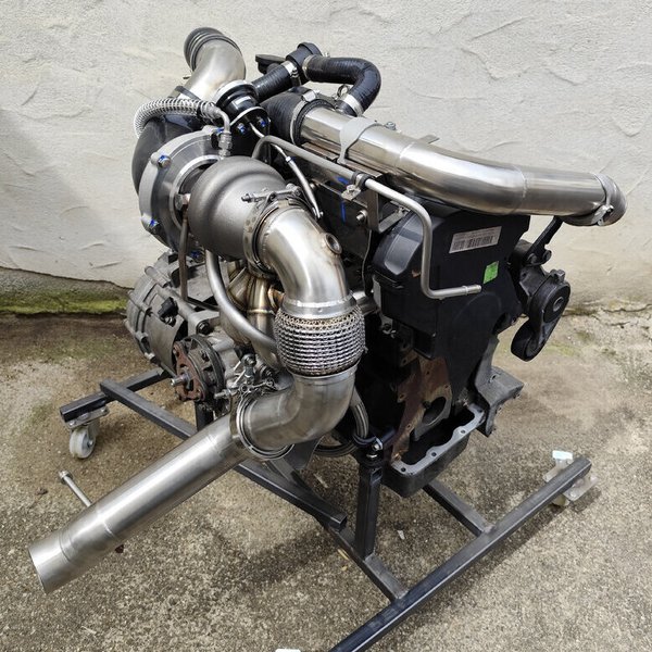 1.8T 20V Plug & Play Turbo Kit: PSR GTX28 + Stoßaufladungskrümmer + Downpipe + Leitungen + Ansaugrohr