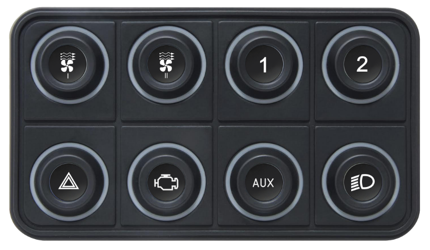EMU CAN BUS KEY­BOARDS 8 Buttons