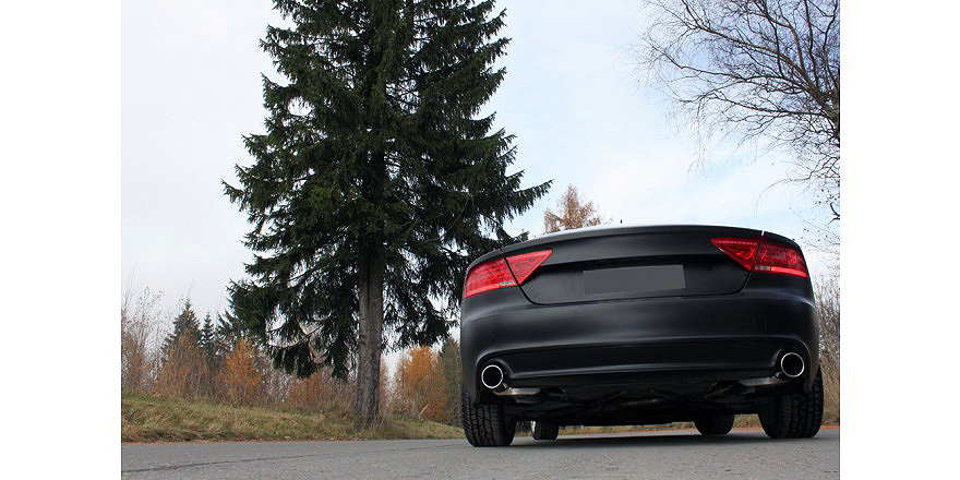 FOX Endschalldämpfer Audi A7 C7/4G 2.8 FSI 204PS, 3.0 TFSI quattro 300/310PS
