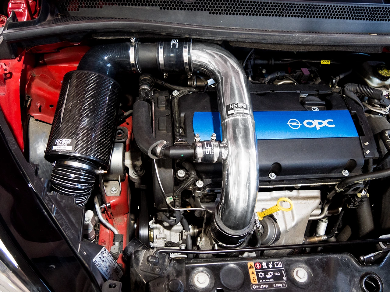 HFI Carbon Cold Air Intake Kit Opel Corsa E OPC 207PS