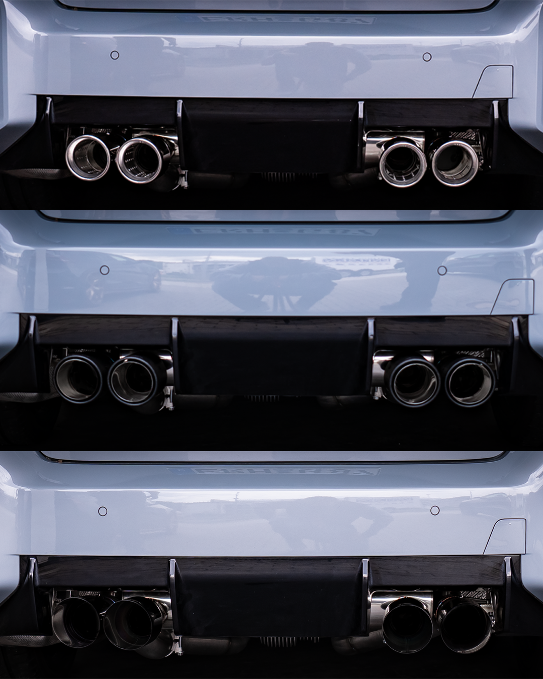 EGO-X Abgasanlage BMW M3/M4 inkl.Competition G80/G81/G82 (mit ECE)
