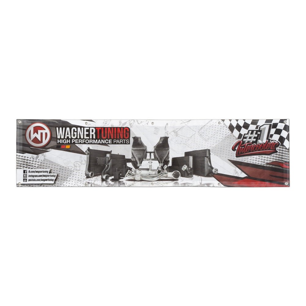 Mesh Banner Werkstattbanner white 200 x 50