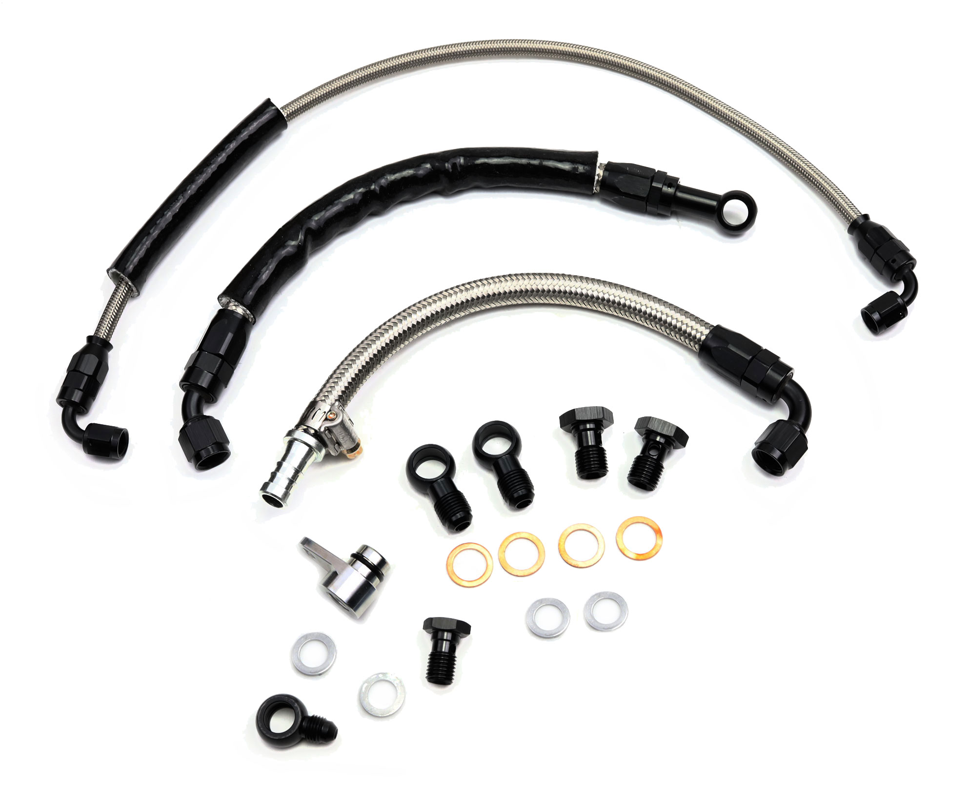 2.5 TFSI EA855 Turbo Öl- & Wasserleitungs-Satz für Upgrade-Lader BAR-TEK®
