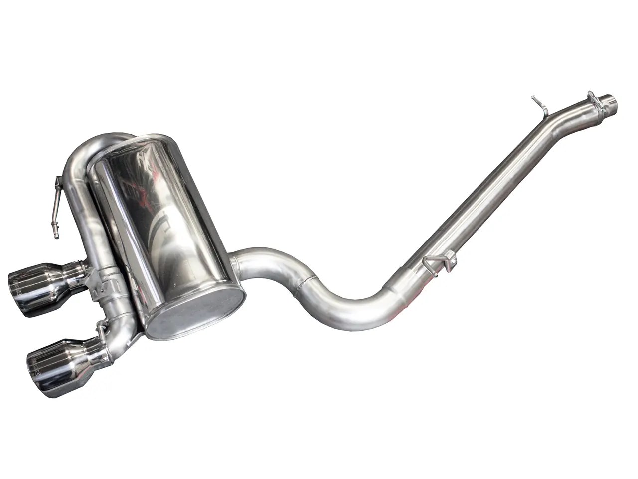 Bull-X ECE Abgasanlage 3" mit Klappenvorrichtung VW Golf 6 R 271PS (ohne MSD)