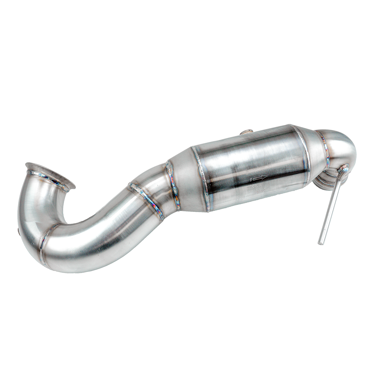 Bull-X Downpipe 3,5" Mercedes A45 W176, CLA45 C117, GLA45 AMG X156 (mit ECE*)