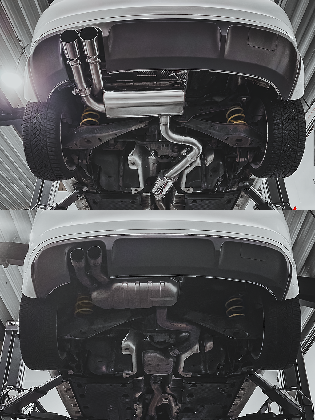 Bull-X ECE Abgasanlage 3" Audi S3 8P quattro 265PS