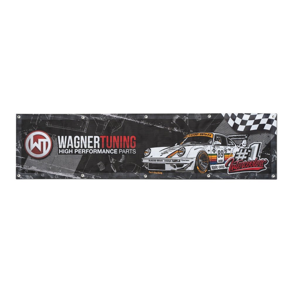 Mesh Banner Werkstattbanner porsh 200 x 50