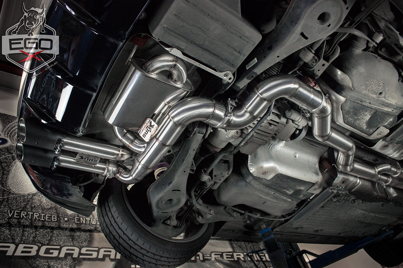 EGO-X Abgasanlage 3,5" Audi RS3 8P quattro 340PS (mit ECE*)