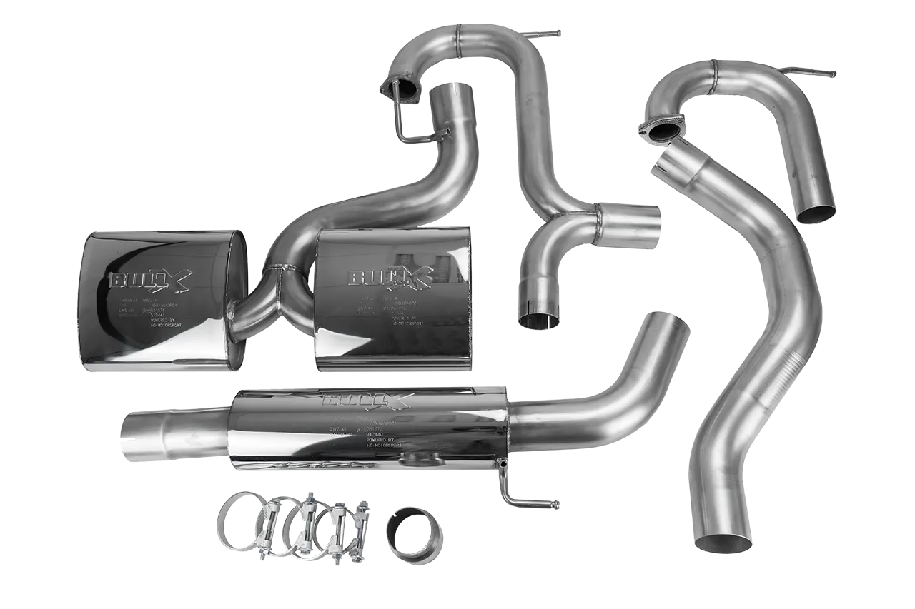 Bull-X ECE Abgasanlage 3" Y-Style Opel Corsa D GSI/OPC 150/192PS
