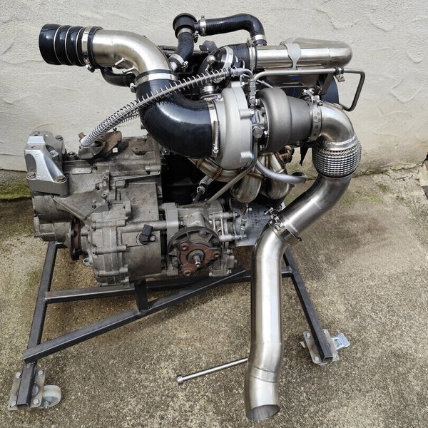 1.8T 20V Plug & Play Turbo Kit: PSR GTX28 + Stoßaufladungskrümmer + Downpipe + Leitungen + Ansaugrohr