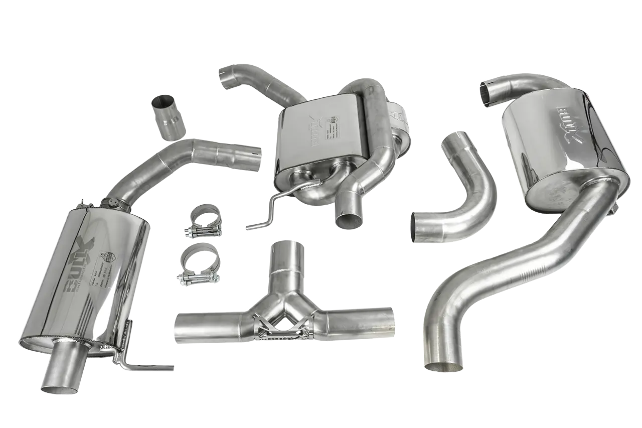 EGO-X Abgasanlage 3" Seat Leon 5F ST Cupra 300, Skoda Octavia 5E RS 245PS FWD (mit ECE*)