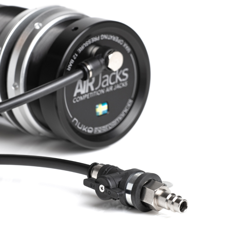 8 Bar Air Jacks 90 Competition Komplettset Nuke Performance