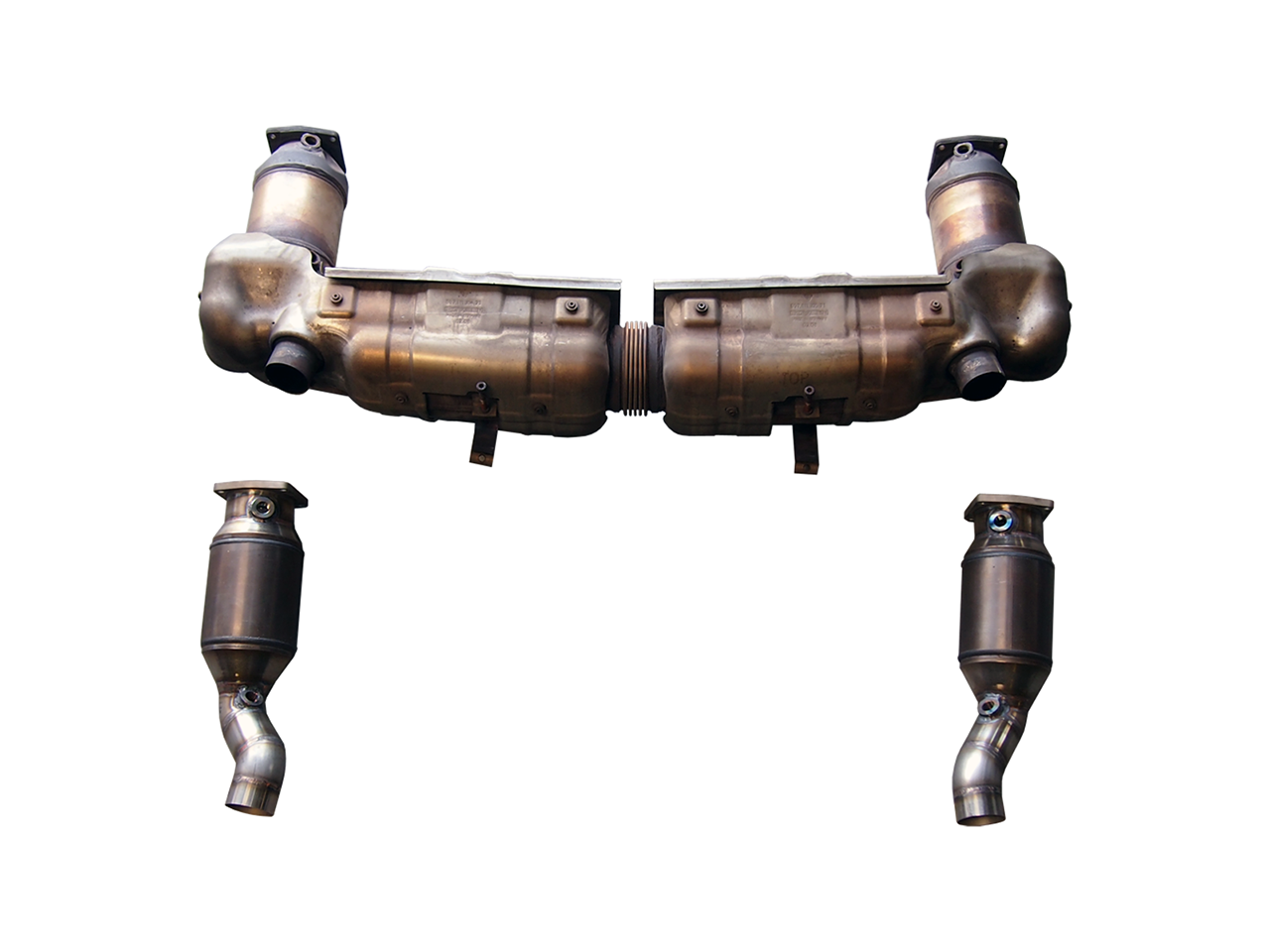 Zuffenhausener Downpipes Porsche 997.1 Turbo 3.6 480PS