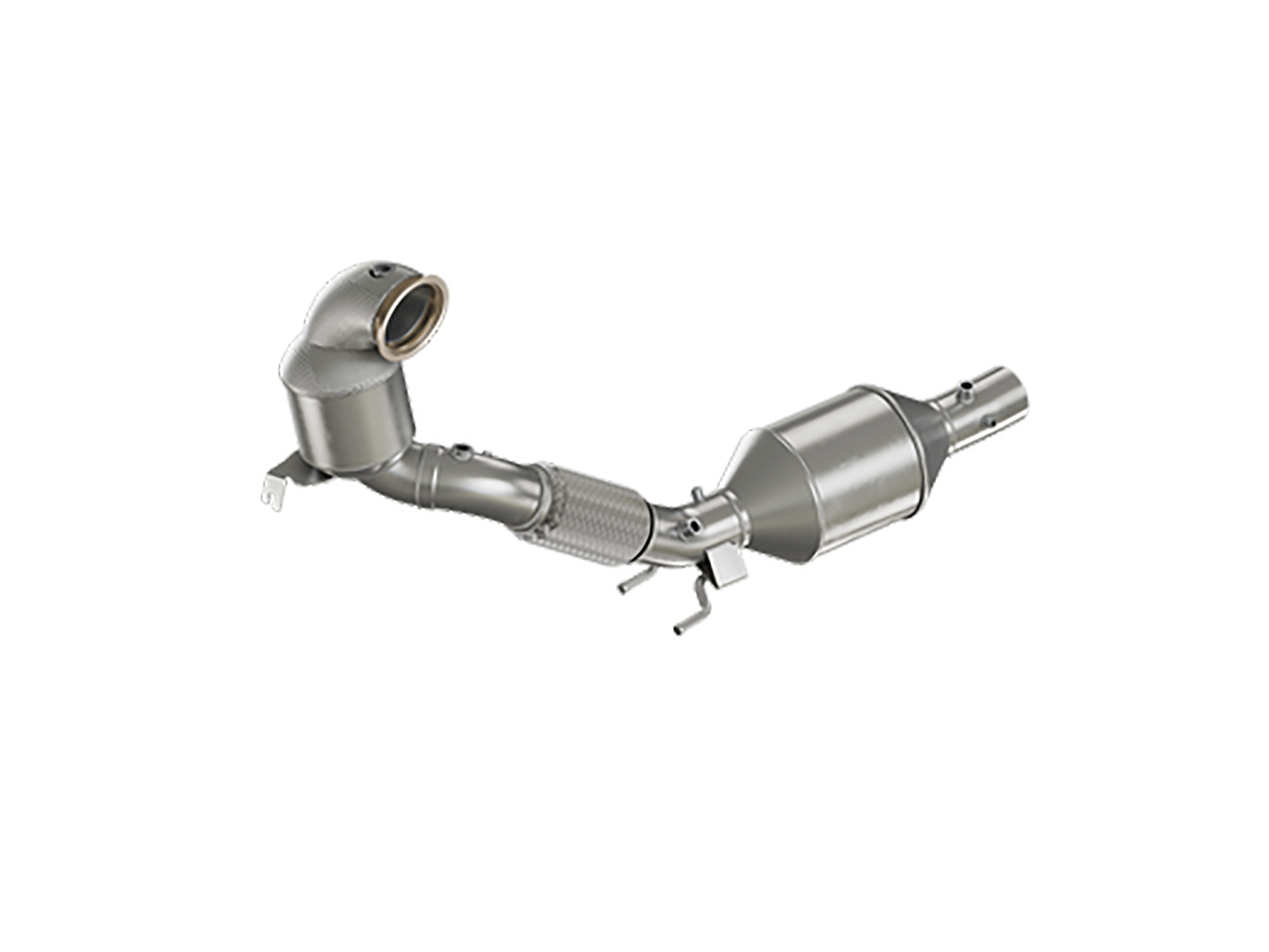 HJS ECE Downpipe VAG 2.0 T(F)SI EA888 Gen.4 FWD OPF (z.B. Golf 8 GTI) 90821180