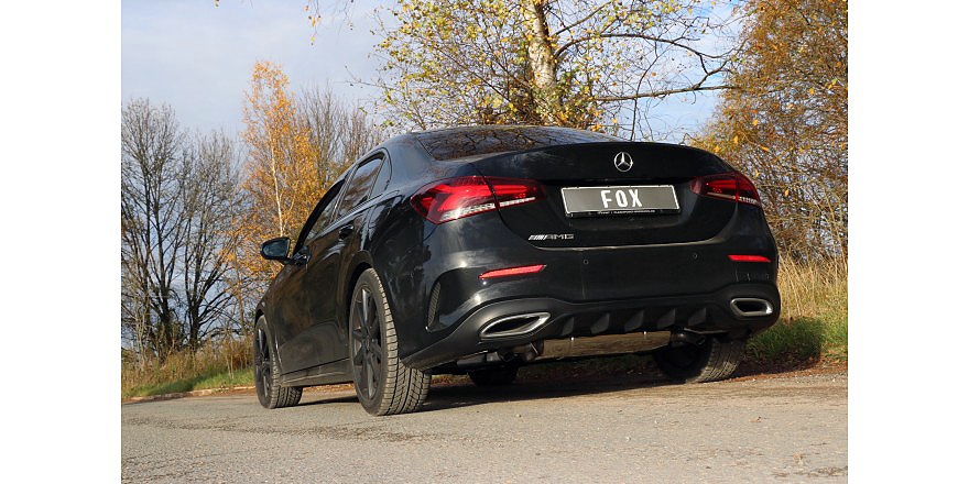 FOX Endschalldämpfer Mercedes A180/ A200 W177 136/163PS