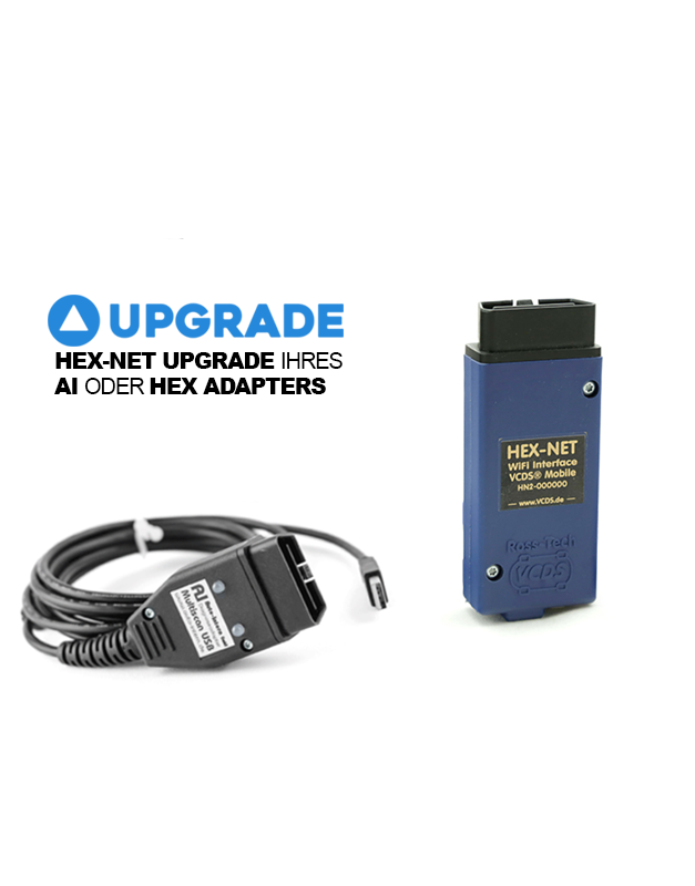 HEX-NET Upgrade Ihres alten VCDS
