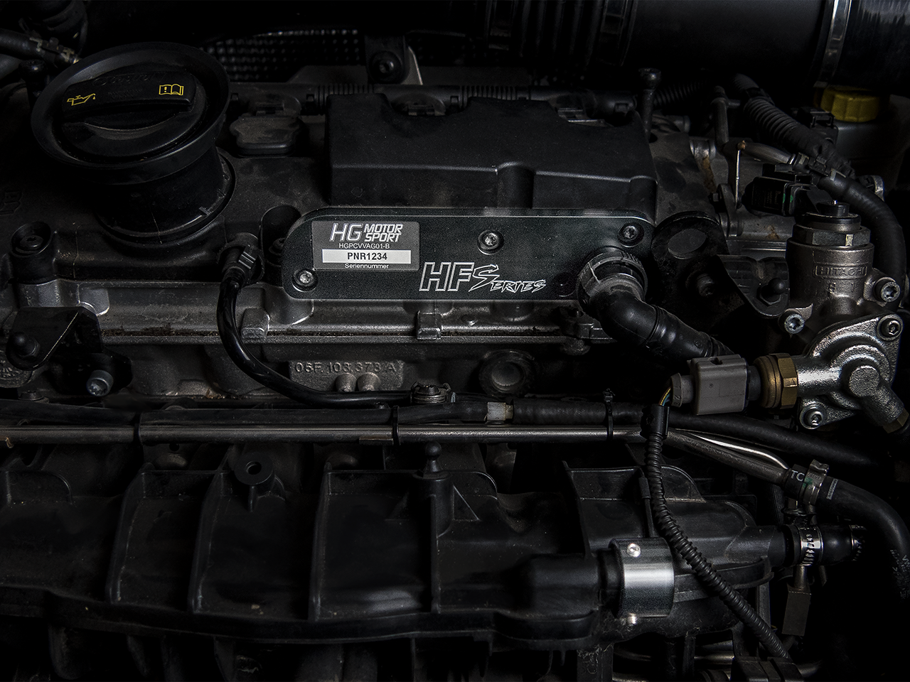 PCV FIX schwarz VAG 2.0 T(F)SI E4/E5 by HF-Series
