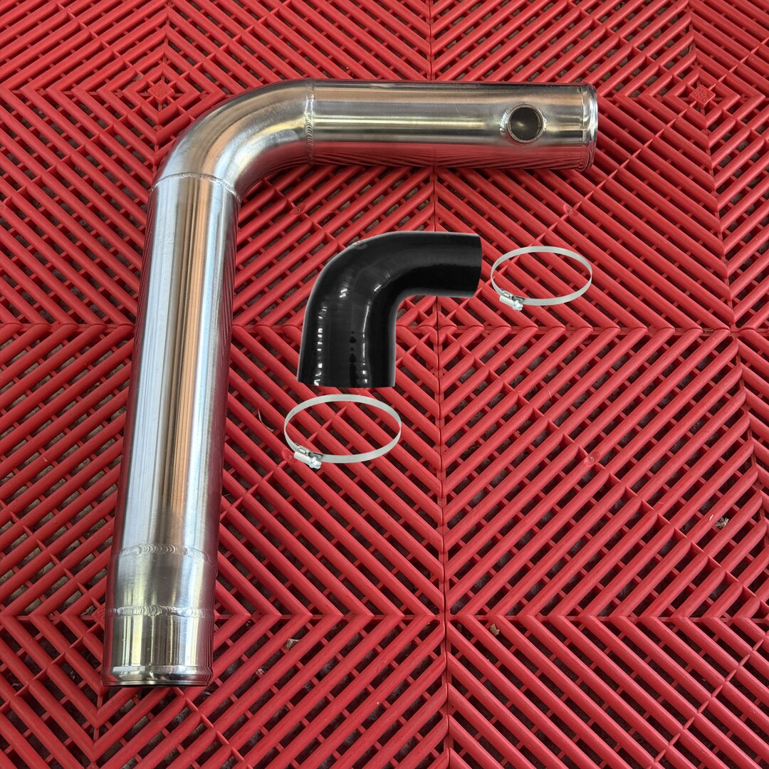 Druckrohr für 1.8T mit Garrett/Pulsar G25-550/G25-660, GT28/GTX28 i.V.m. Topmount Abgaskrümmer