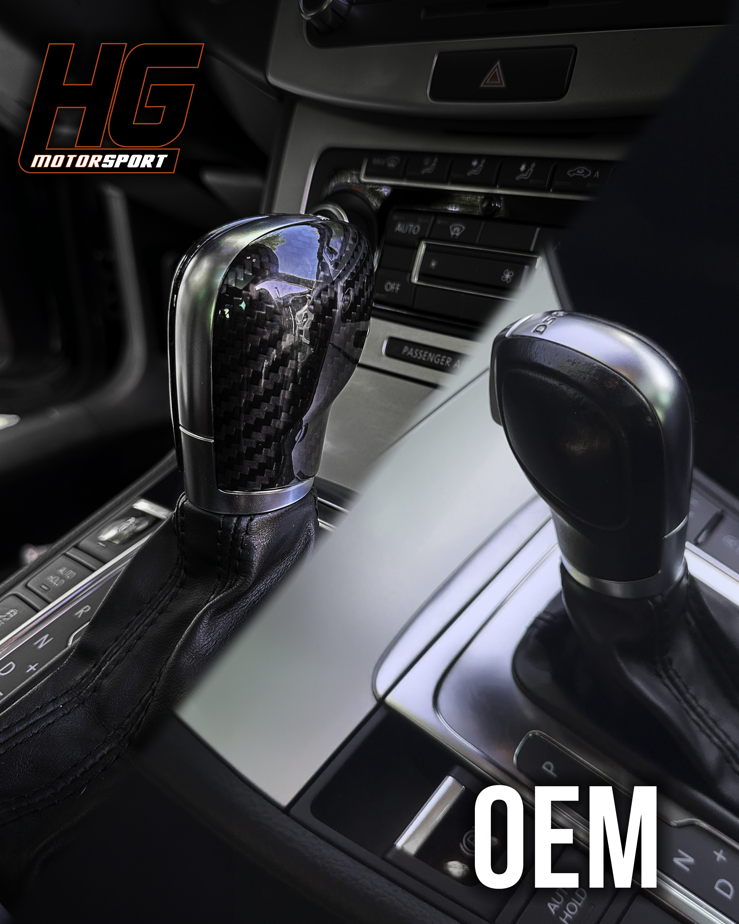 DSG Carbon Schaltknauf Cover HG-Design VAG MQB MQBevo