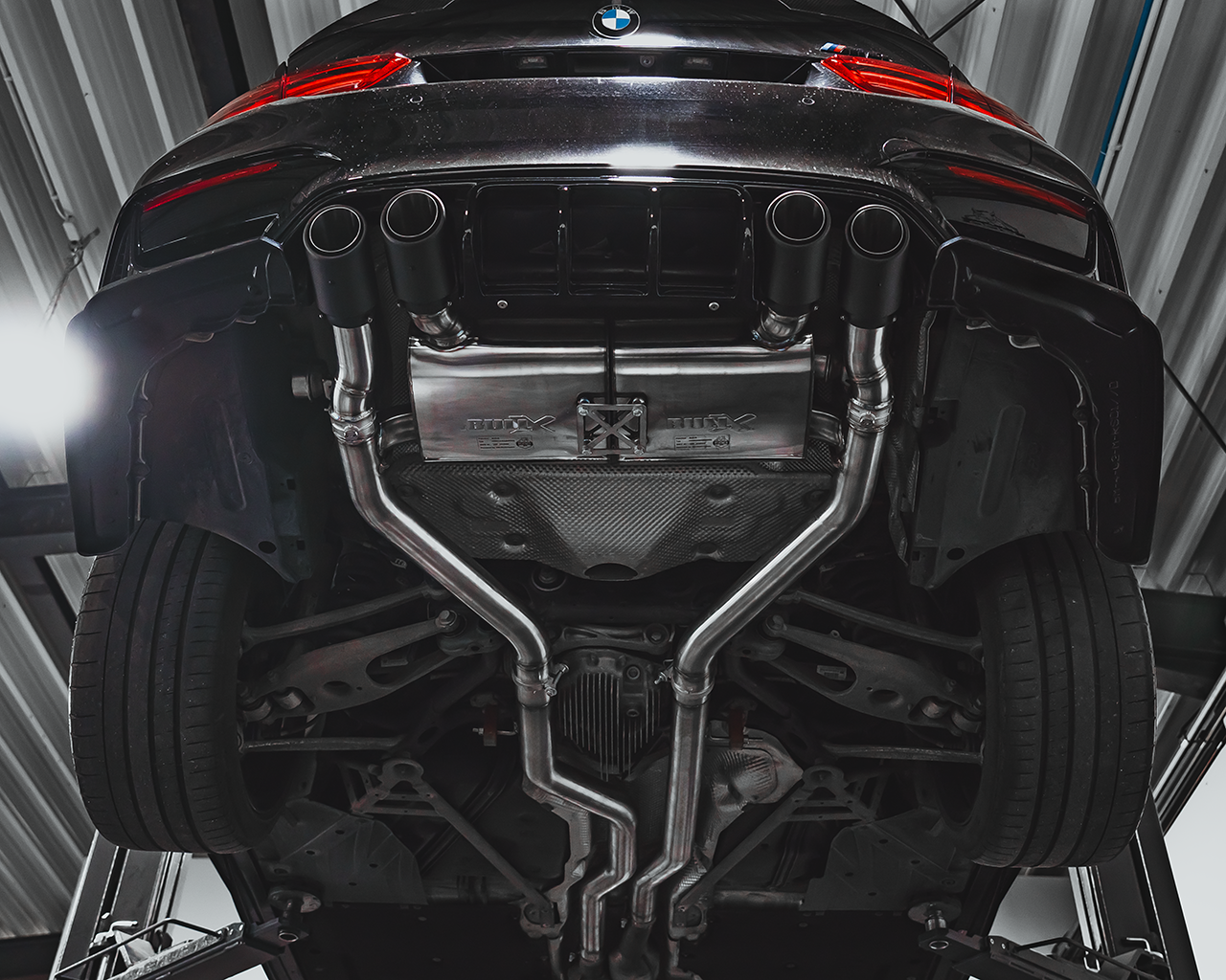 EGO-X Abgasanlage 2,75" BMW M3 F80, M4 F82 inkl. Competition 431/450PS (mit ECE*)