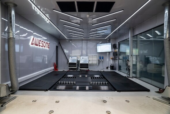 Dyno Blowing Systems Frontal-Radialventilator für Leistungsprüfstände