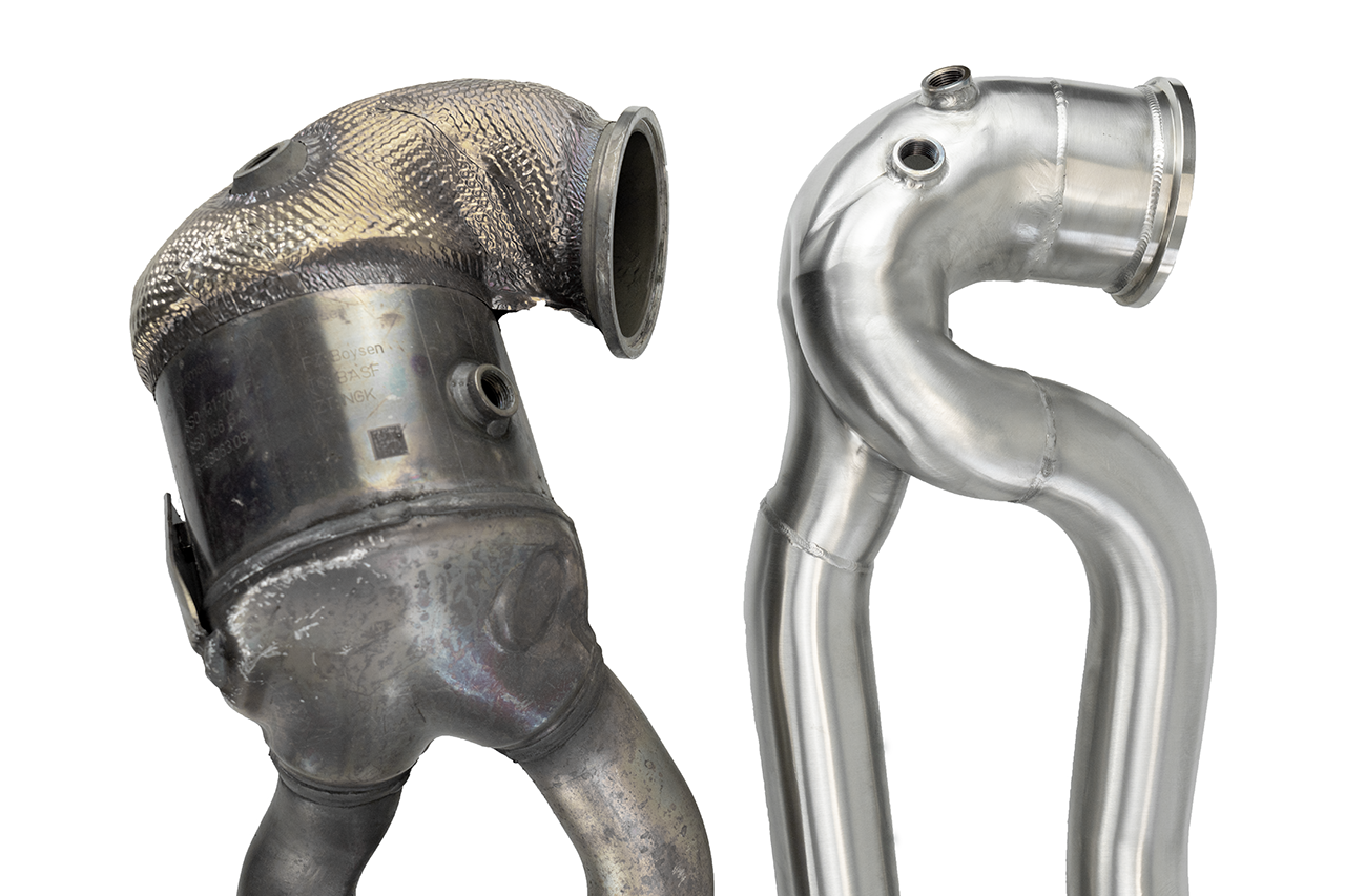 Bull-X Downpipe Audi RS3 8V/8Y, TTRS 8S quattro OPF 400PS
