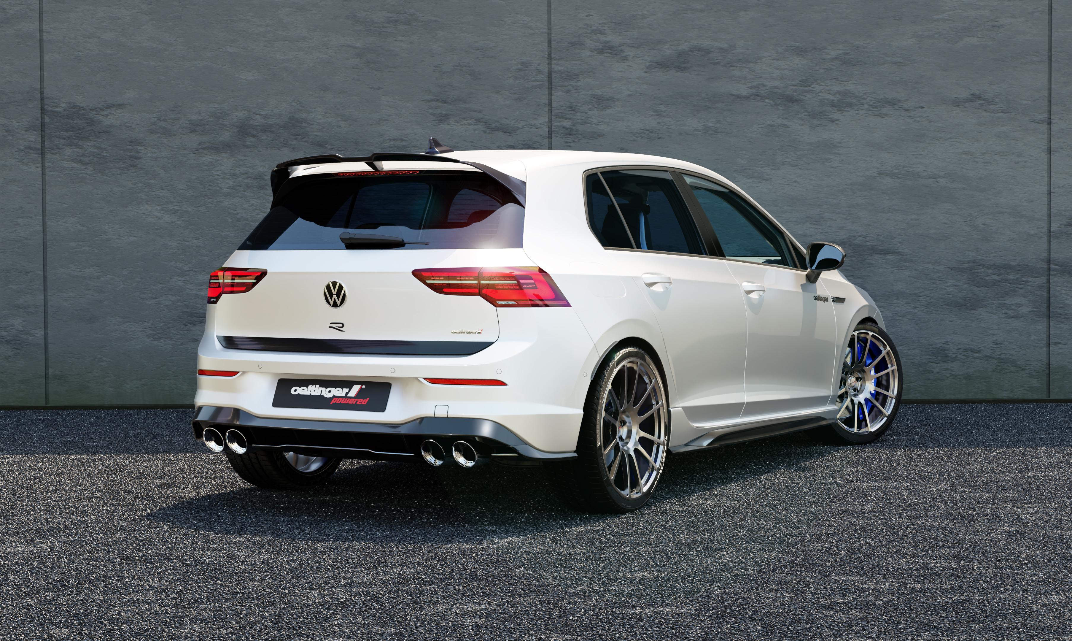 OETTINGER Heckdiffusor Wing VW Golf 8R